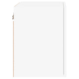 Meubles TV muraux 2 pcs blanc 40,5x30x40 cm bois d'ingénierie