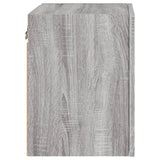 Meubles TV muraux 2pcs sonoma gris 40,5x30x40cm bois ingénierie