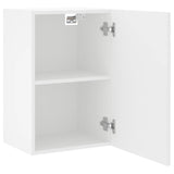 Meubles TV muraux 2 pcs blanc 40,5x30x60 cm bois d'ingénierie