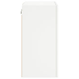 Meubles TV muraux 2 pcs blanc 40,5x30x60 cm bois d'ingénierie