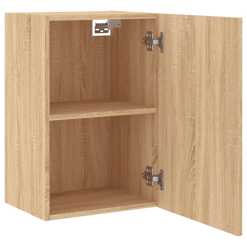 Meubles TV muraux 2 pcs chêne sonoma 40,5x30x60 cm