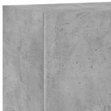 Meubles TV muraux 2 pcs gris béton 40,5x30x60cm bois ingénierie