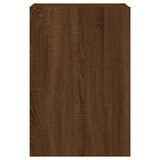 Meuble TV mural chêne marron 40,5x30x60 cm bois d'ingénierie