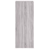 Meuble TV mural sonoma gris 40,5x30x102 cm bois d'ingénierie