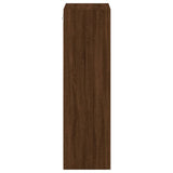 Meuble TV mural chêne marron 40,5x30x102 cm bois d'ingénierie