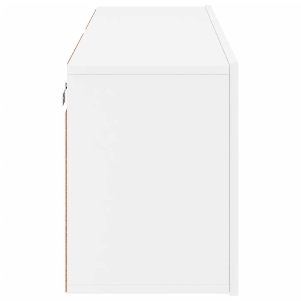 Meubles TV muraux 2 pcs blanc 60x30x41 cm