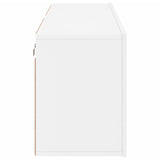 Meubles TV muraux 2 pcs blanc 60x30x41 cm