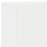 Meuble TV mural blanc 100x30x41 cm