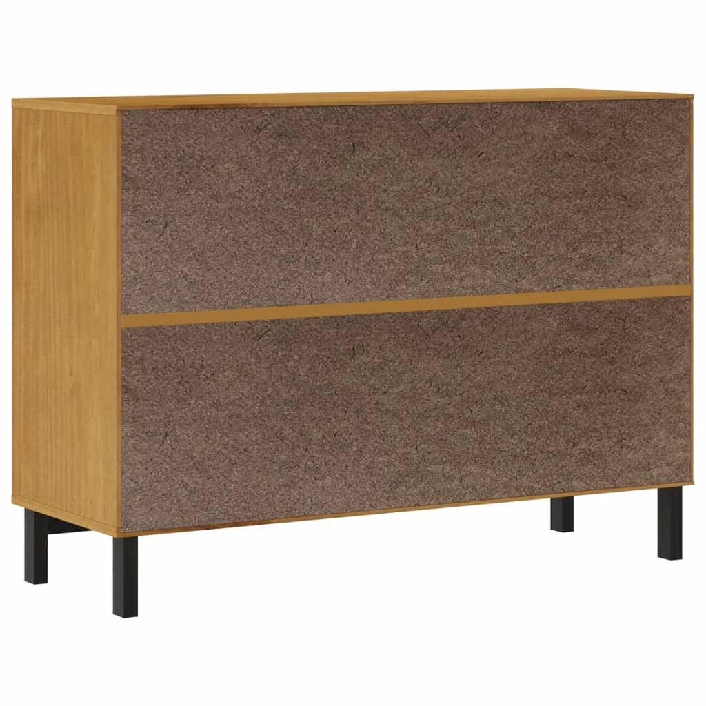 Commode FLAM 110x40x80 cm bois de pin massif