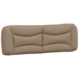 Coussin de tête de lit cappuccino 160 cm similicuir