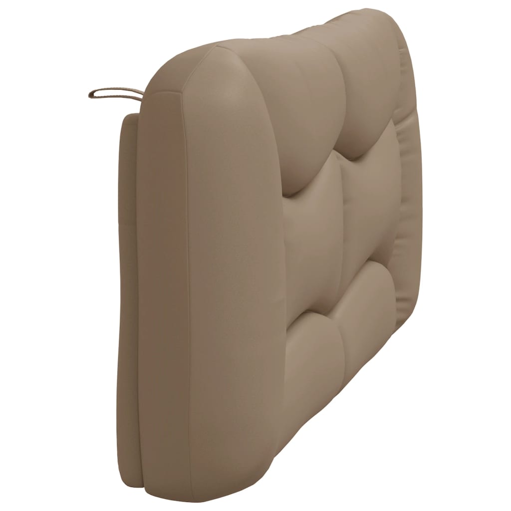 Coussin de tête de lit cappuccino 160 cm similicuir