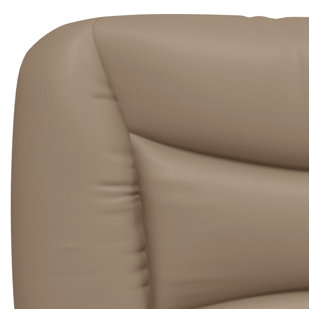 Coussin de tête de lit cappuccino 160 cm similicuir