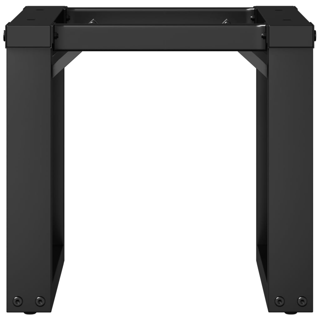 Coffee table legs O frame 30x30x33 cm steel