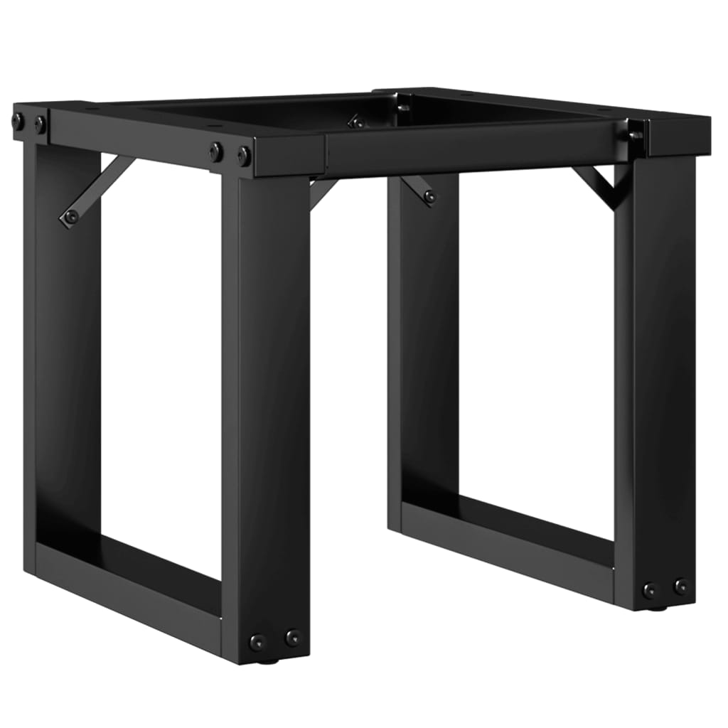 Coffee table legs O frame 30x30x33 cm steel