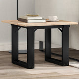 Pieds de table basse cadre en O 40x40x33 cm acier