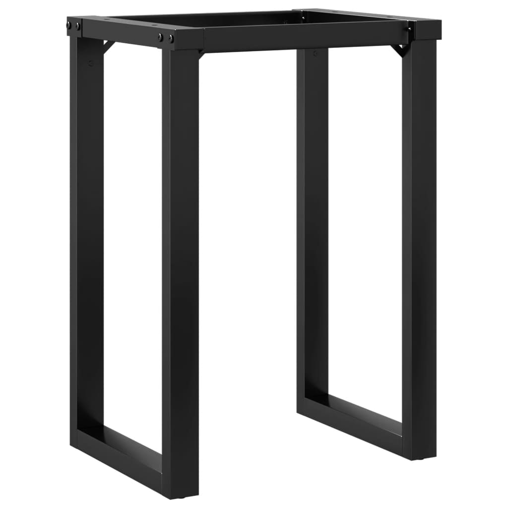 Dining table legs O frame 60x50x73 cm steel