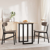 Dining table legs O frame 60x50x73 cm steel