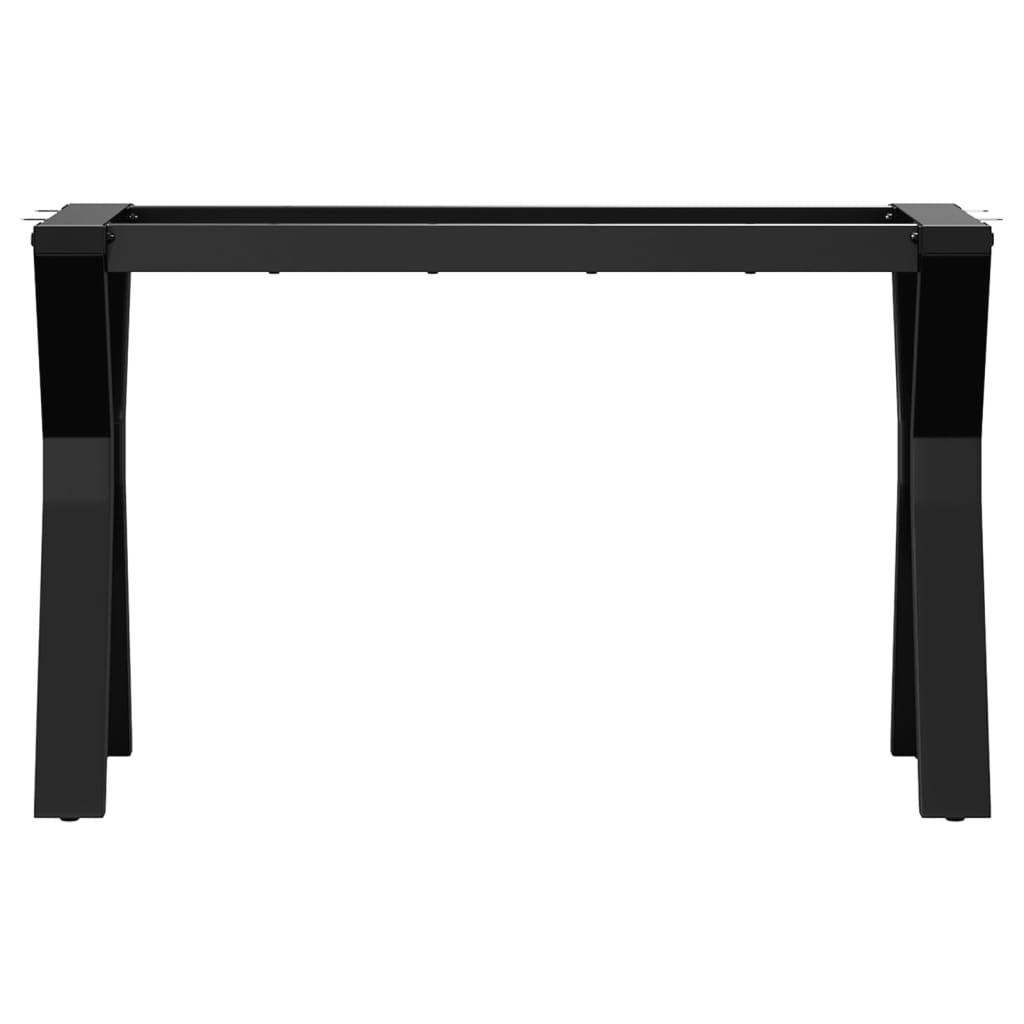 Pieds de table basse cadre en Y 70x30x43 cm acier