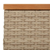 Couvercle de base de parasol beige 70x70x25 cm