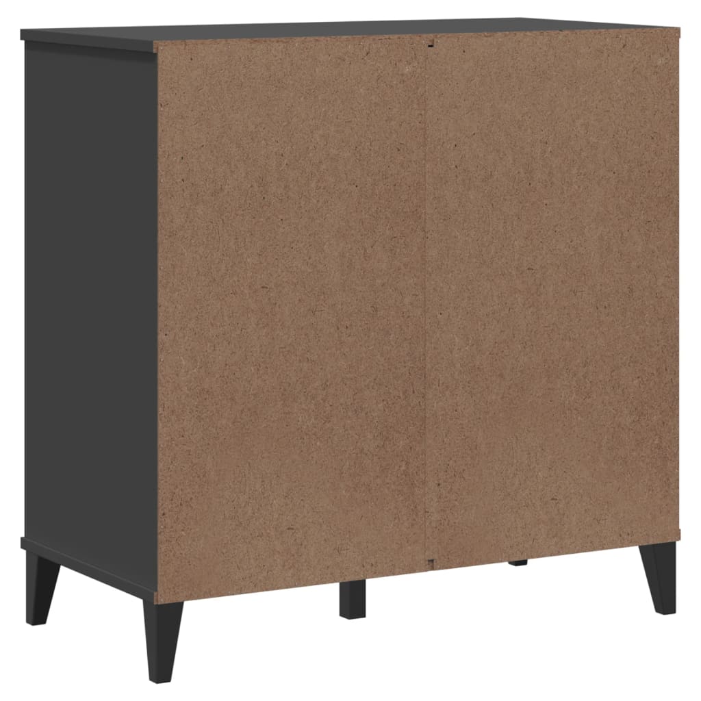 VIKEN Sideboard Anthrazitgrau 80x40x80 cm Holzwerkstoff