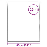 Film solaire à effet réfléchissant statique argenté 45x2000 cm