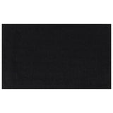 Rectangular doormat 45x75 cm rubber and coconut fiber