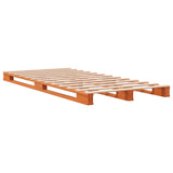 Pallet bed without mattress 90x200 cm solid pine wood