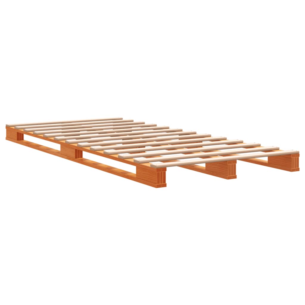 Lit de palette sans matelas 90x200 cm bois de pin massif