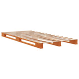 Pallet bed without mattress 90x200 cm solid pine wood