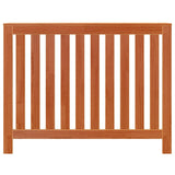 Cache-radiateur cire marron 108,5x19x84 cm bois massif de pin