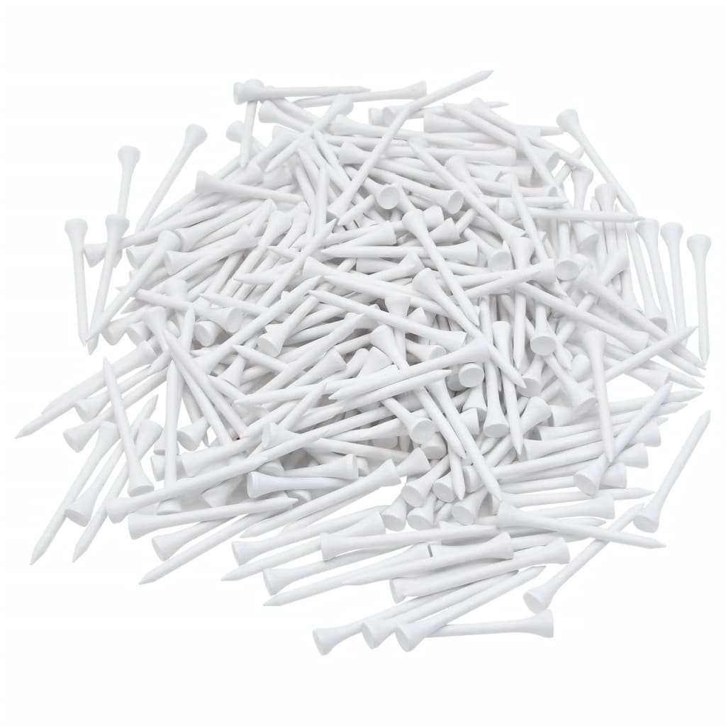 Tee de golf 1000 pcs blanc 83 mm bambou