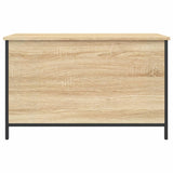 Banc de rangement chêne sonoma 80x42,5x50 cm bois d'ingénierie