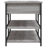 Banc à chaussures sonoma gris 100x42,5x50 cm bois d'ingénierie