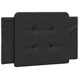 Cadre de lit sans matelas noir 80x200 cm similicuir