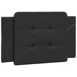 Cadre de lit sans matelas noir 90x190 cm similicuir