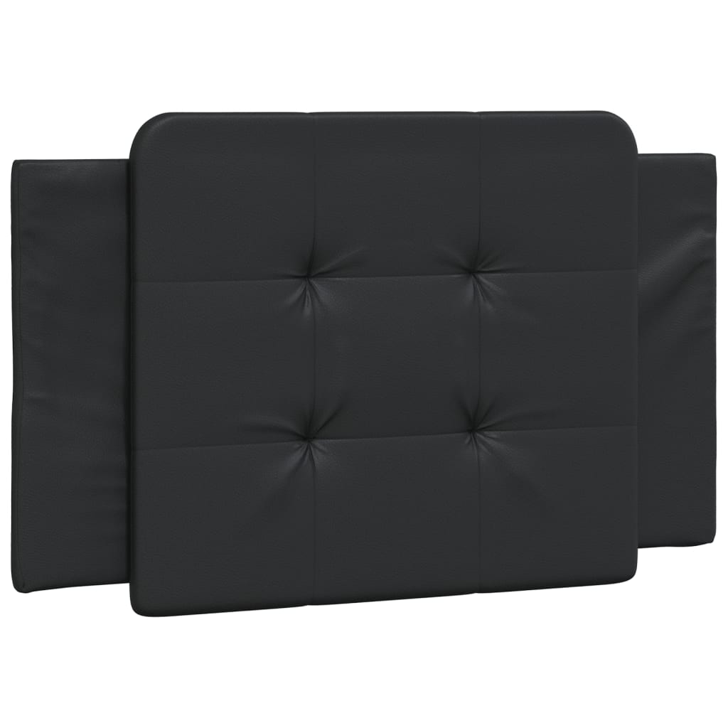 Cadre de lit sans matelas noir 100x200 cm similicuir