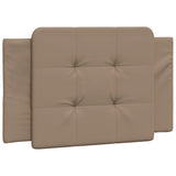 Cadre de lit sans matelas cappuccino 100x200 cm similicuir