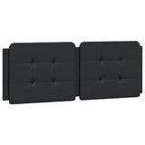 Cadre de lit sans matelas noir 140x190 cm similicuir