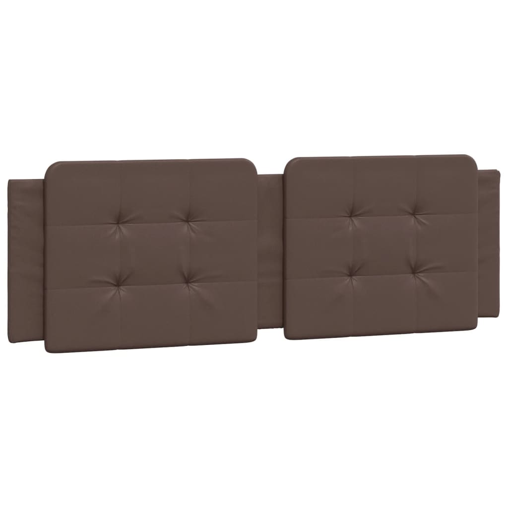 Cadre de lit sans matelas marron 160x200 cm similicuir