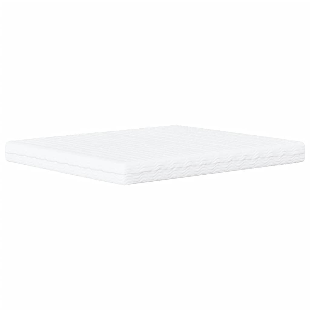 Lit avec matelas vert foncé 180x200 cm velours