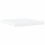 Lit avec matelas gris clair 200x200 cm velours