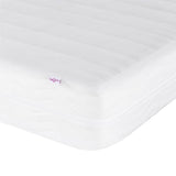 Lit avec matelas gris 90x200 cm similicuir