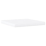 Lit avec matelas gris 200x200 cm similicuir