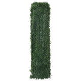 Green artificial grass fence 1x5 m