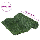 Green artificial grass fence 1x10 m