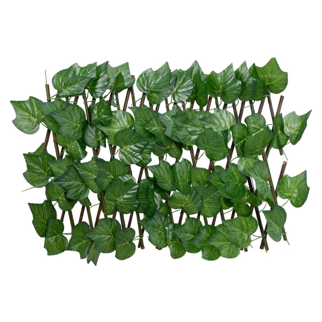 Treillis de feuille de vigne artificiel extensible5pcs 180x20cm