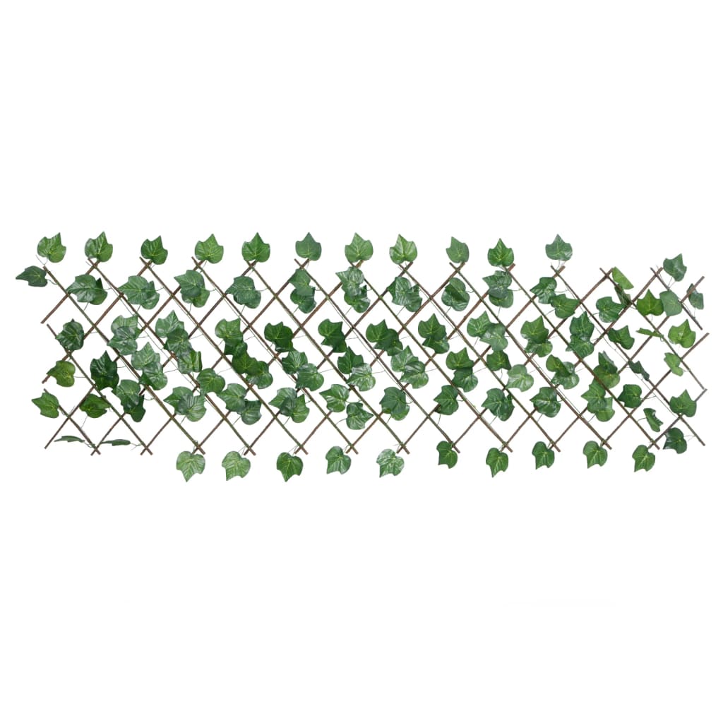 vidaXL Treillis de feuille de vigne artificiel extensible 5 pcs