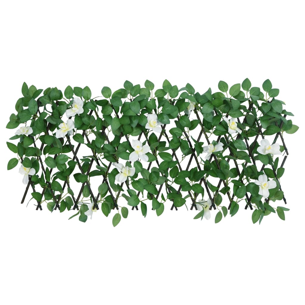 Treillis de lierre artificiel extensible vert 5 pcs 180x30 cm