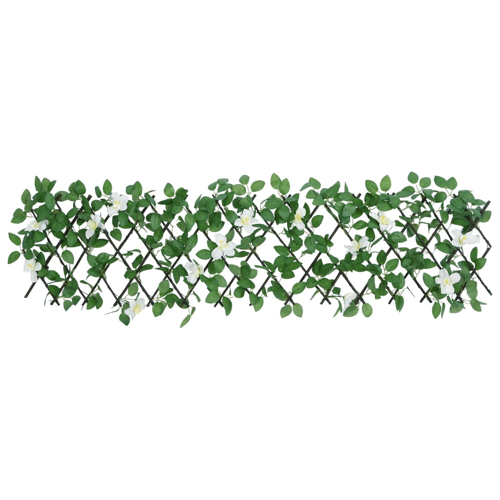 Treillis de lierre artificiel extensible vert 5 pcs 180x30 cm