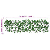 5pcs 180x30cm Green Expandable Artificial Ivy Trellis